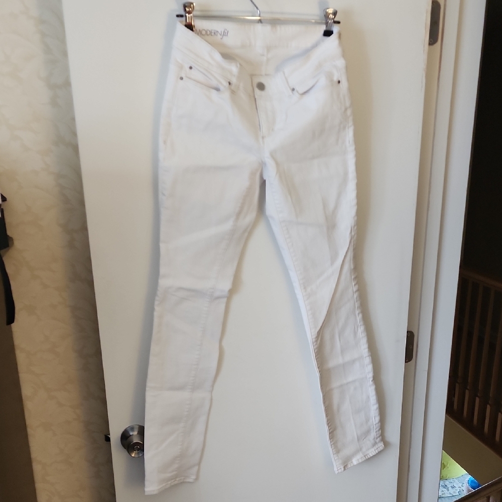 White Slim Jeans
